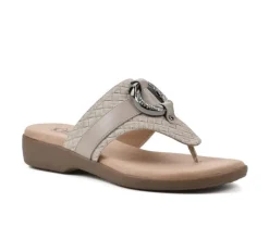 Sandals>Cliffs by White Mountain Women's Benedict Flip-Flops