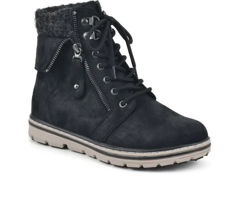 Lace Up|Boots & Booties>Cliffs by White Mountain Women's Kaylee Booties