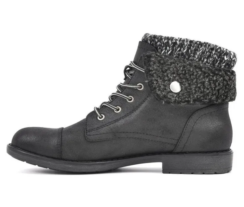 Lace Up|Boots & Booties>Cliffs by White Mountain Women's Duena Booties