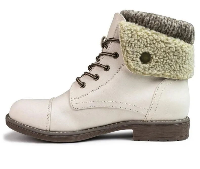 Lace Up>Cliffs by White Mountain Women's Duena Booties