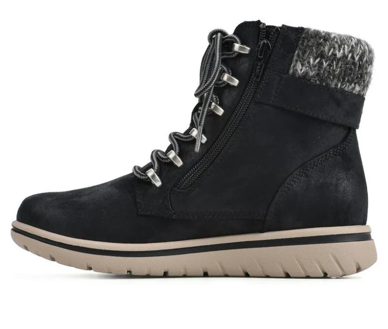 Lace Up|Boots & Booties>Cliffs by White Mountain Women's Hearten Lace Up Booties