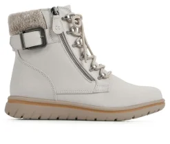 Lace Up>Cliffs by White Mountain Women's Hearten Lace Up Booties