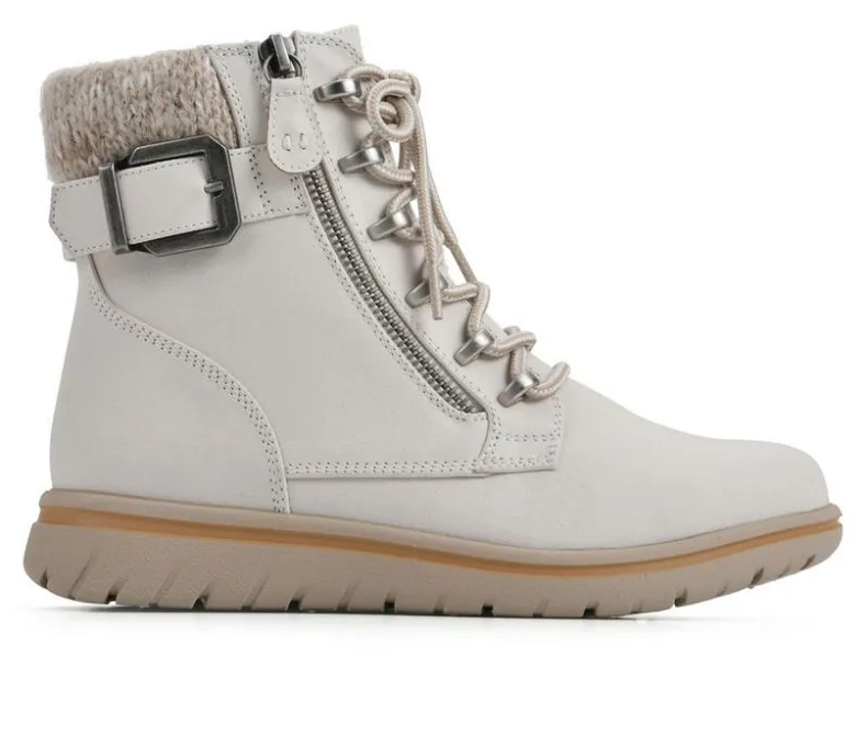 Lace Up>Cliffs by White Mountain Women's Hearten Lace Up Booties