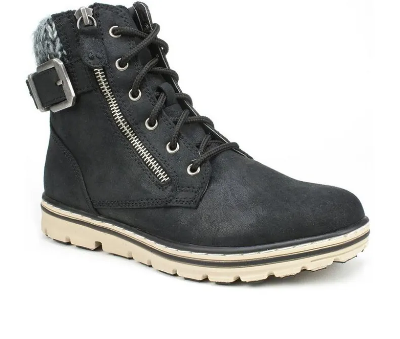 Lace Up>Cliffs by White Mountain Women's Kelsie Lace-Up Booties