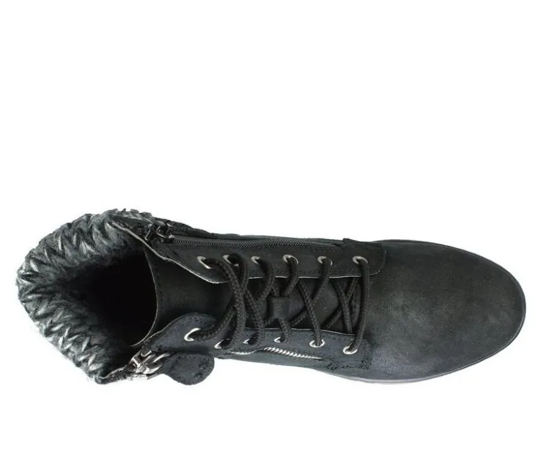Lace Up>Cliffs by White Mountain Women's Kelsie Lace-Up Booties