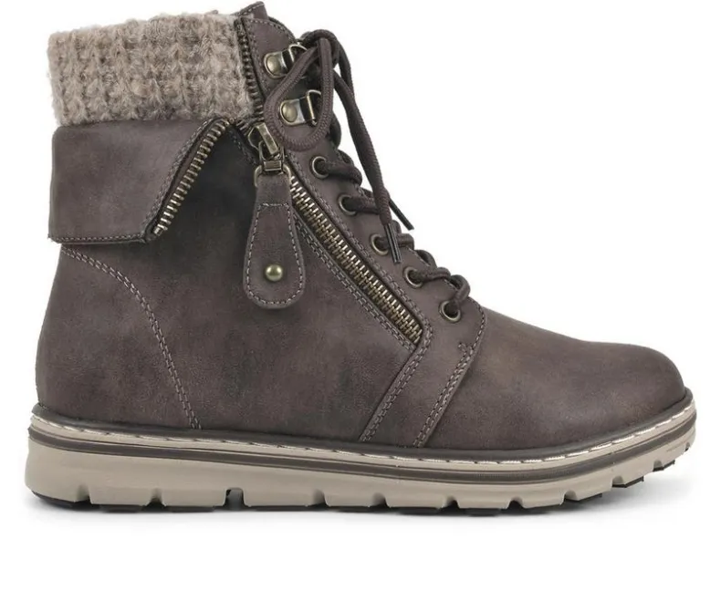 Lace Up|Boots & Booties>Cliffs by White Mountain Women's Kaylee Booties