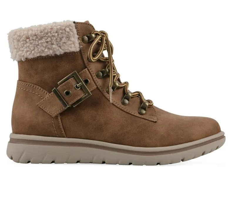 Lace Up|Boots & Booties>Cliffs by White Mountain Women's Hadrian Booties