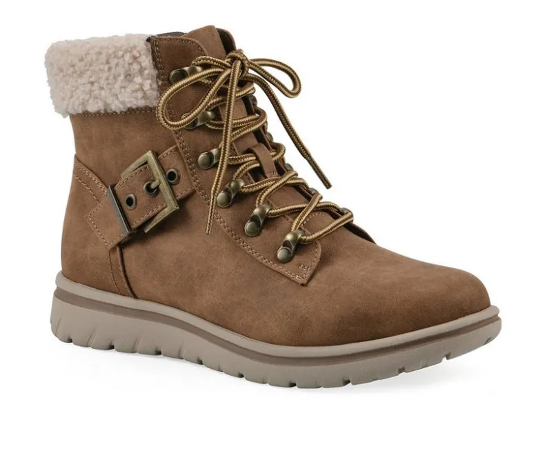 Lace Up|Boots & Booties>Cliffs by White Mountain Women's Hadrian Booties
