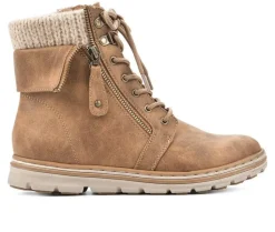 Lace Up>Cliffs by White Mountain Women's Kaylee Booties