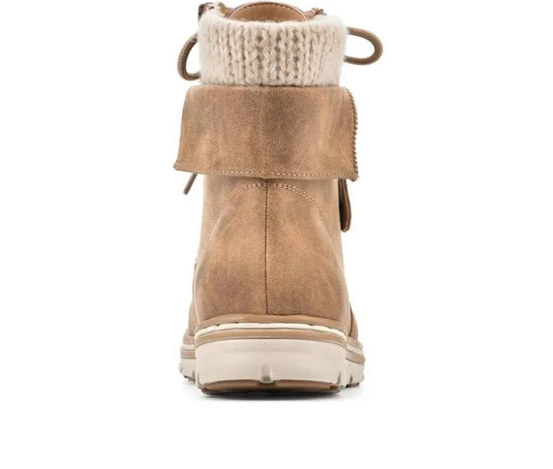 Lace Up>Cliffs by White Mountain Women's Kaylee Booties