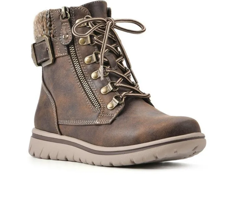 Lace Up|Boots & Booties>Cliffs by White Mountain Women's Hearty Booties