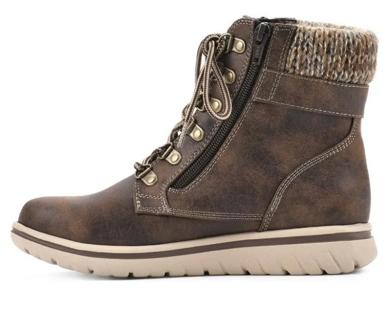 Lace Up|Boots & Booties>Cliffs by White Mountain Women's Hearty Booties