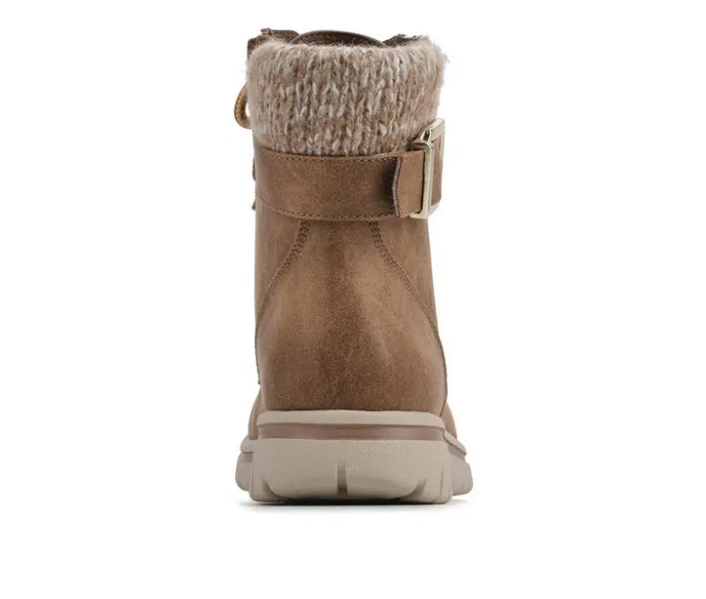 Lace Up>Cliffs by White Mountain Women's Hearten Lace Up Booties