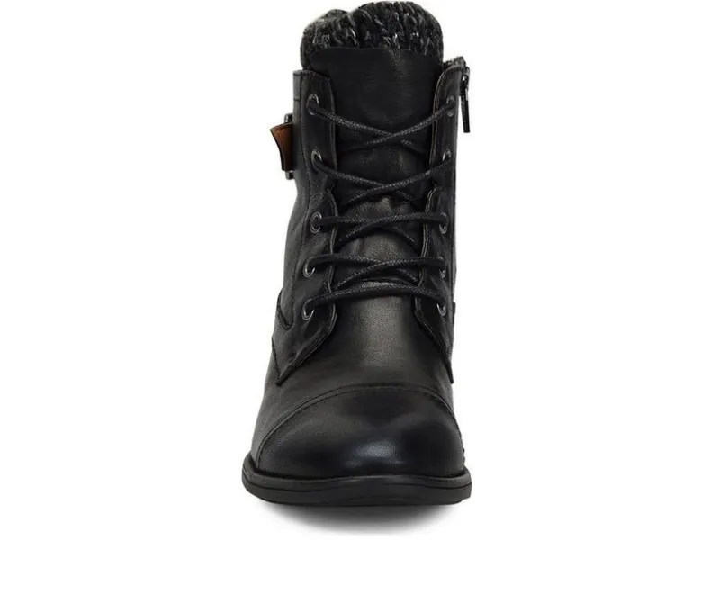Lace Up>Comfortiva Women's Cordelia Lace Up Booties