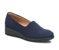 Boat Shoes & Slip-Ons>Comfortiva Women's Dana Slip Resistant Wedge Slip Ons