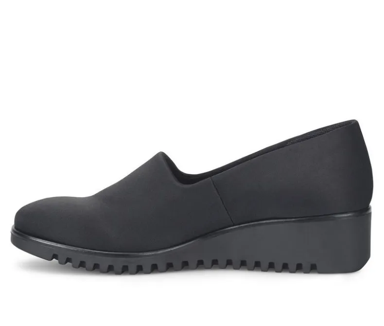 Boat Shoes & Slip-Ons>Comfortiva Women's Dana Slip Resistant Wedge Slip Ons