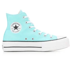 Platform|High Top>Converse Women's Chuck Taylor Seasonal Lift Hi Sustainable Platform Sneakers