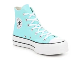 Platform|High Top>Converse Women's Chuck Taylor Seasonal Lift Hi Sustainable Platform Sneakers