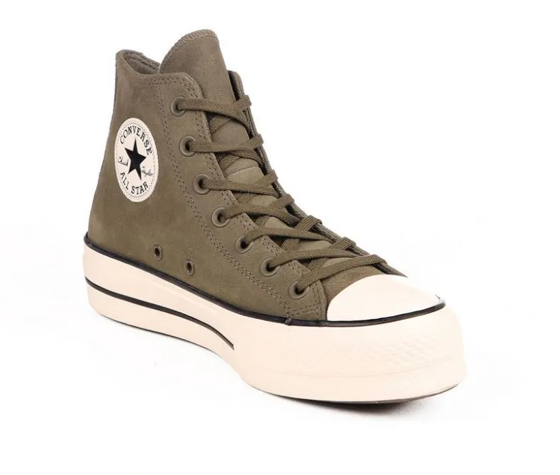 Platform|High Top>Converse Women's Chuck Taylor Seasonal Lift Hi Sustainable Platform Sneakers