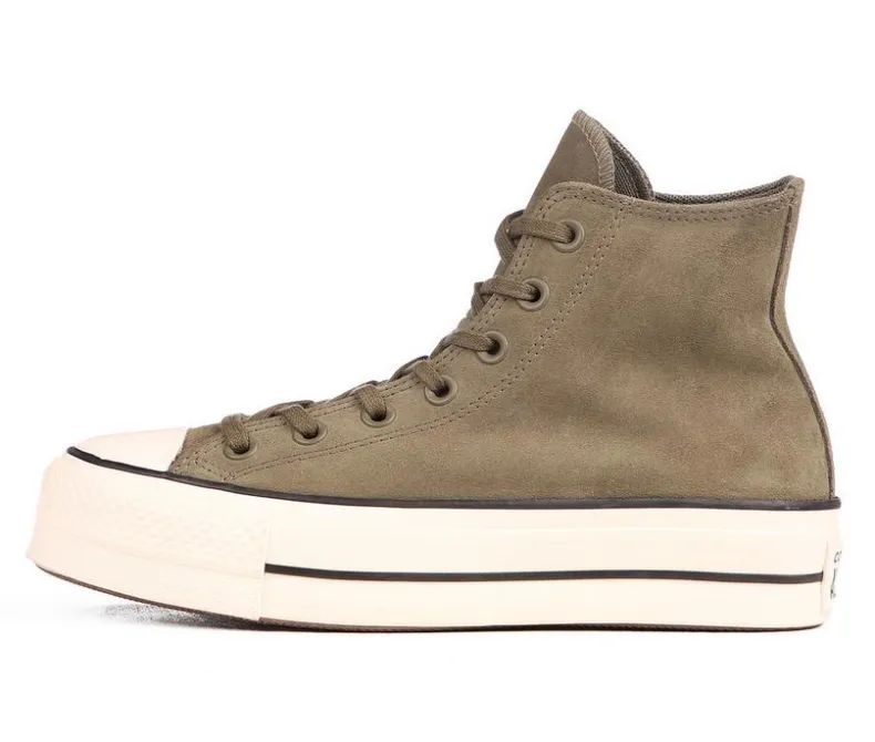 Platform|High Top>Converse Women's Chuck Taylor Seasonal Lift Hi Sustainable Platform Sneakers