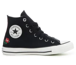 High Top|Athletics & Sneakers>Converse Women's Chuck Taylor All Star Lift Hi Floral Sneakers
