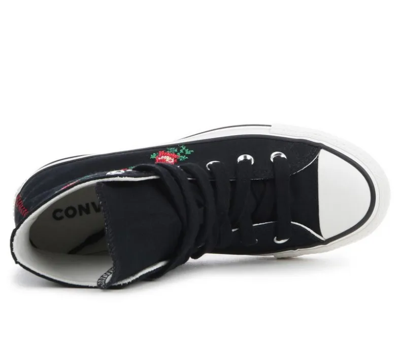 High Top|Athletics & Sneakers>Converse Women's Chuck Taylor All Star Lift Hi Floral Sneakers