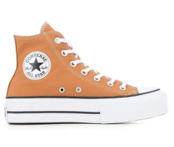 Platform|High Top>Converse Women's Chuck Taylor Seasonal Lift Hi Sustainable Platform Sneakers