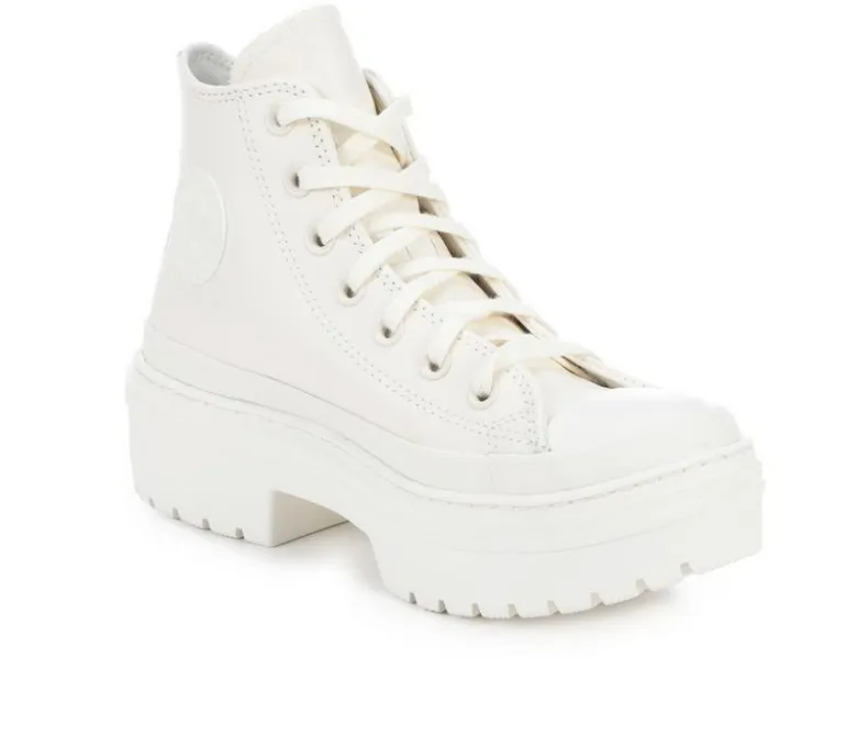 Platform|High Top>Converse Women's Chuck Taylor All Star Lugged Heel Lthr Sneakers
