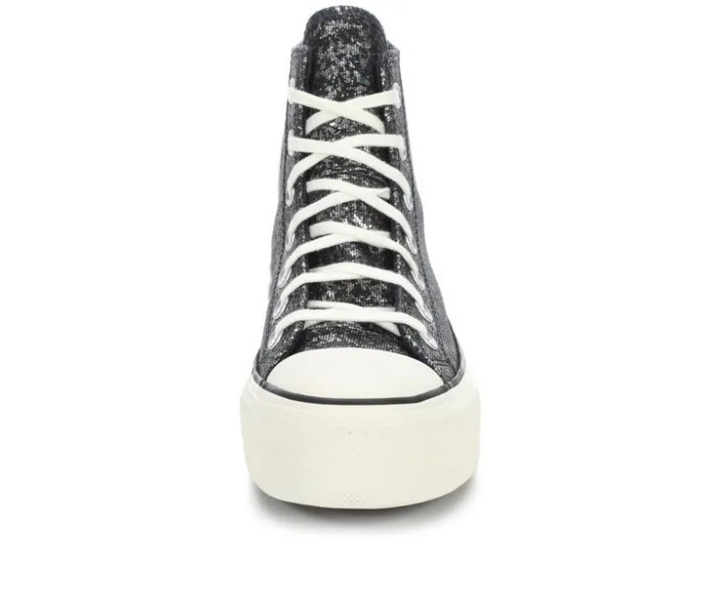 Platform|High Top>Converse Women's Chuck Taylor Seasonal Lift Hi Sustainable Platform Sneakers