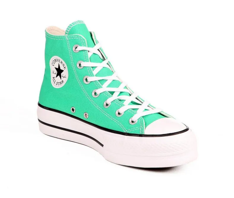 Platform|High Top>Converse Women's Chuck Taylor Seasonal Lift Hi Sustainable Platform Sneakers