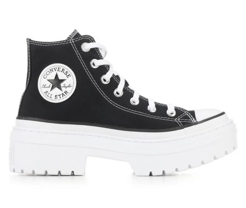Platform|High Top>Converse Women's Chuck Taylor All Star Canvas Lugged Heel Sneakers