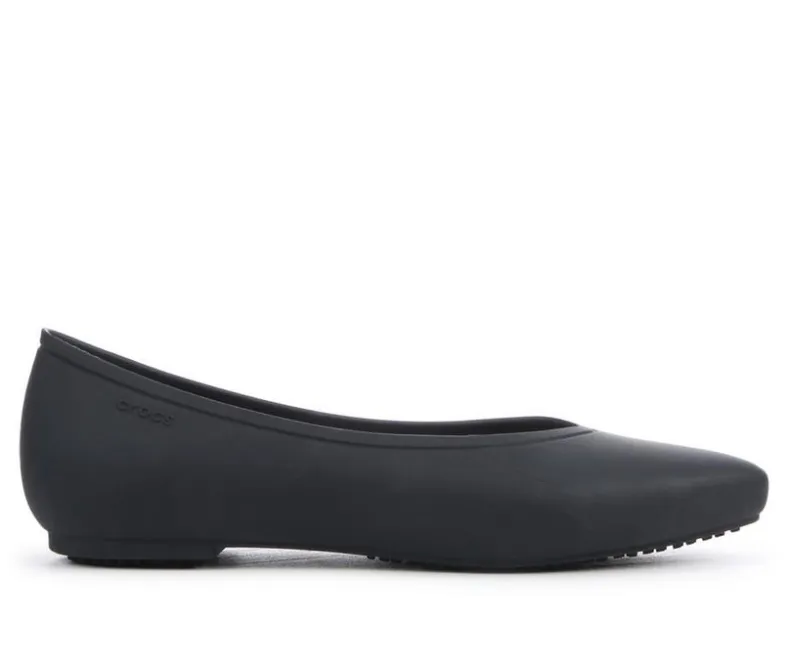 Flats>Crocs Work Women's OTC Work Flat Slip-Resistant Work Shoes