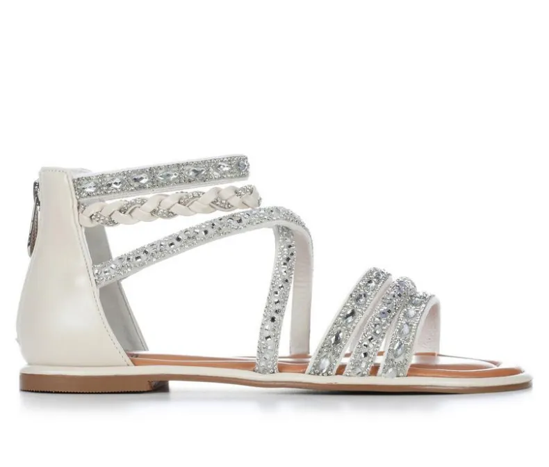 Sandals>Daisy Fuentes Women's Casper Flat Sandals