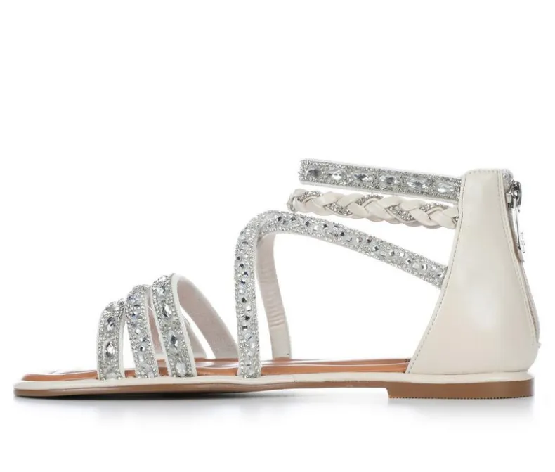 Sandals>Daisy Fuentes Women's Casper Flat Sandals