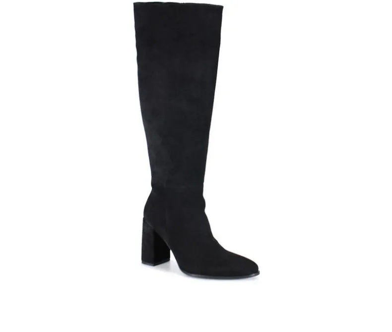Tall>DIBA TRUE Women's Text Back Knee High Boots