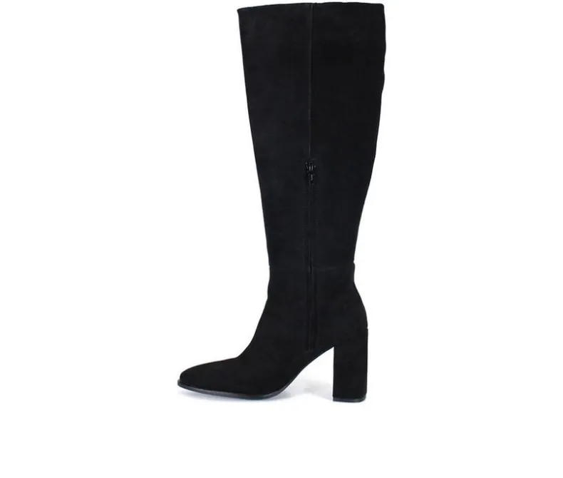 Tall>DIBA TRUE Women's Text Back Knee High Boots