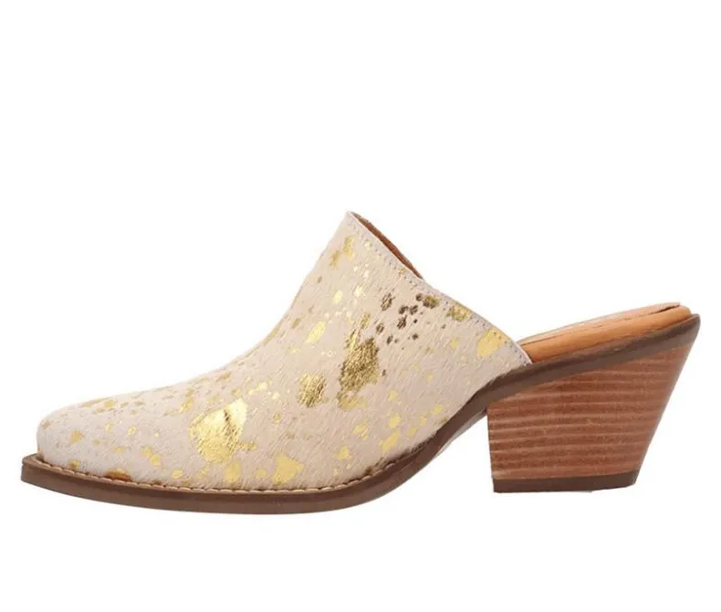 Pumps & Heels|Clogs & Mules>Dingo Boot Women's Cash Cow Heeled Mules