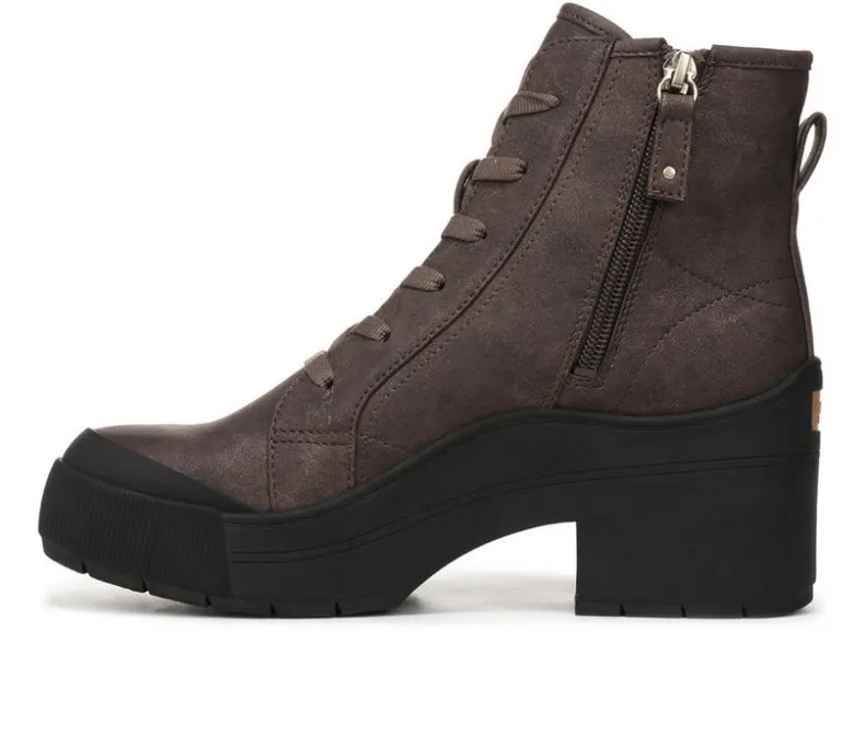 Lace Up|Dress>Dr. Scholls Women's Time Off Up Lace Up Booties