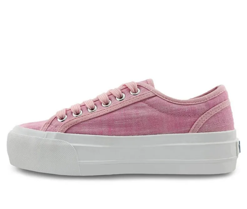 Platform|Fashion & Lifestyle>Drive-In Originals Women's Ticket Platform Sneakers