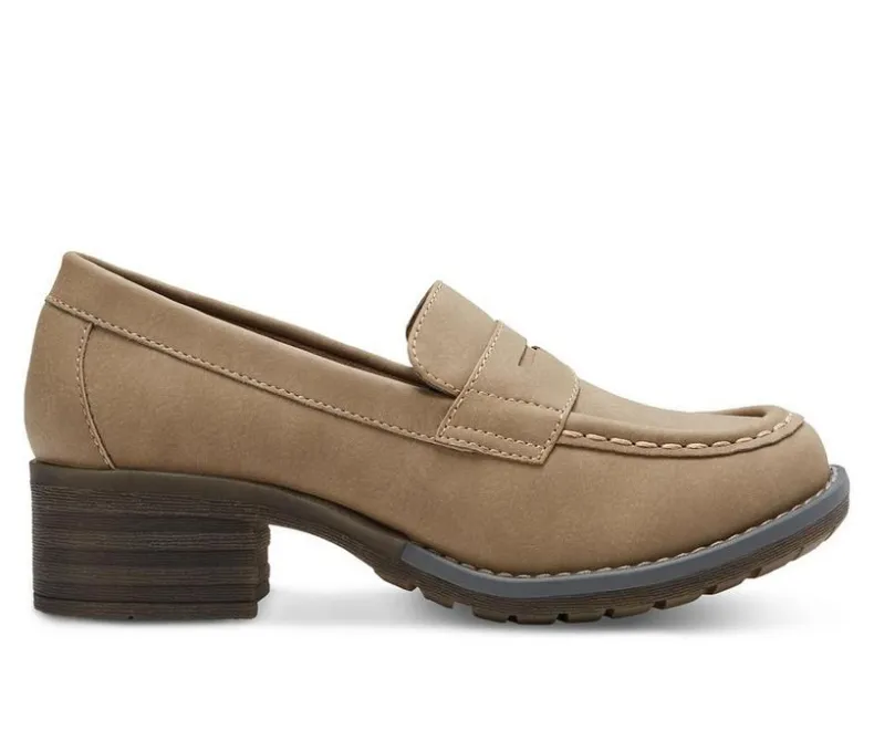 Loafers & Oxfords>Eastland Women's Holly Heeled Loafers