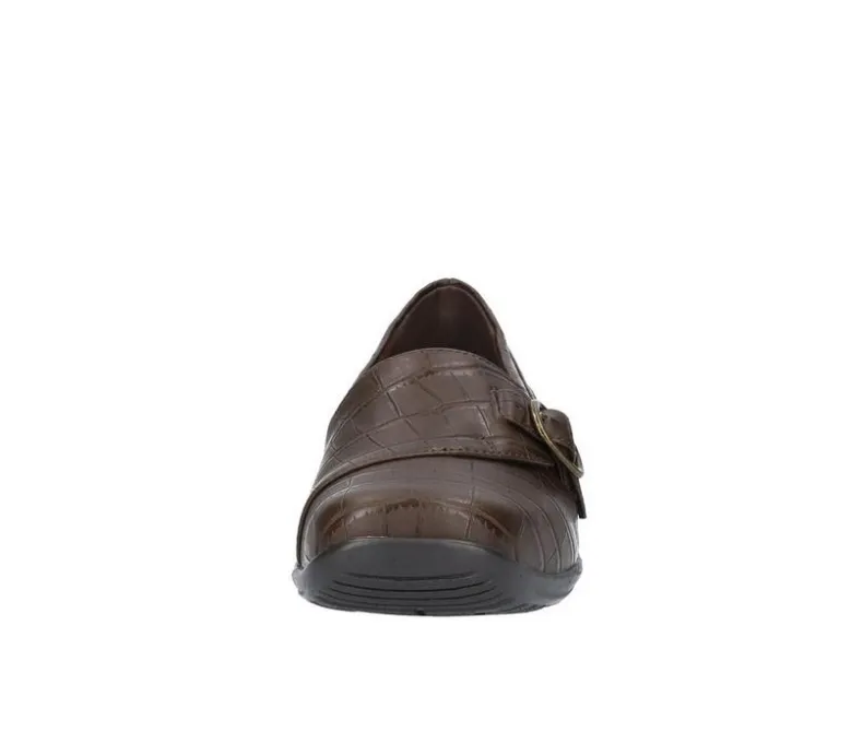 Boat Shoes & Slip-Ons>Easy Street Women's Cinnamon Slip-On Shoes
