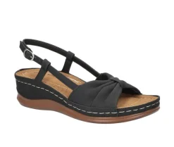 Sandals|Pumps & Heels>Easy Street Women's Jupiter Wedge Sandals