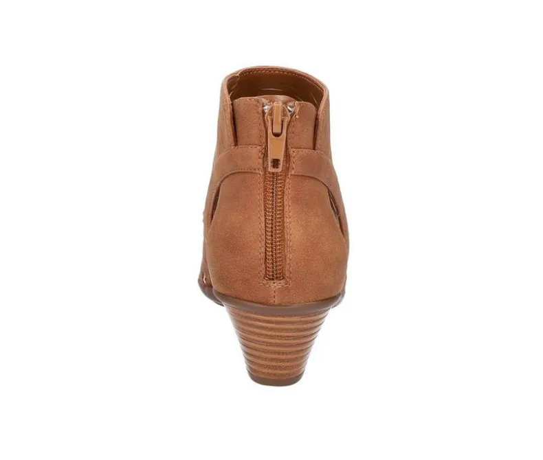 Pumps & Heels>Easy Street Women's Sunrise Heeled Peep Toe Booties