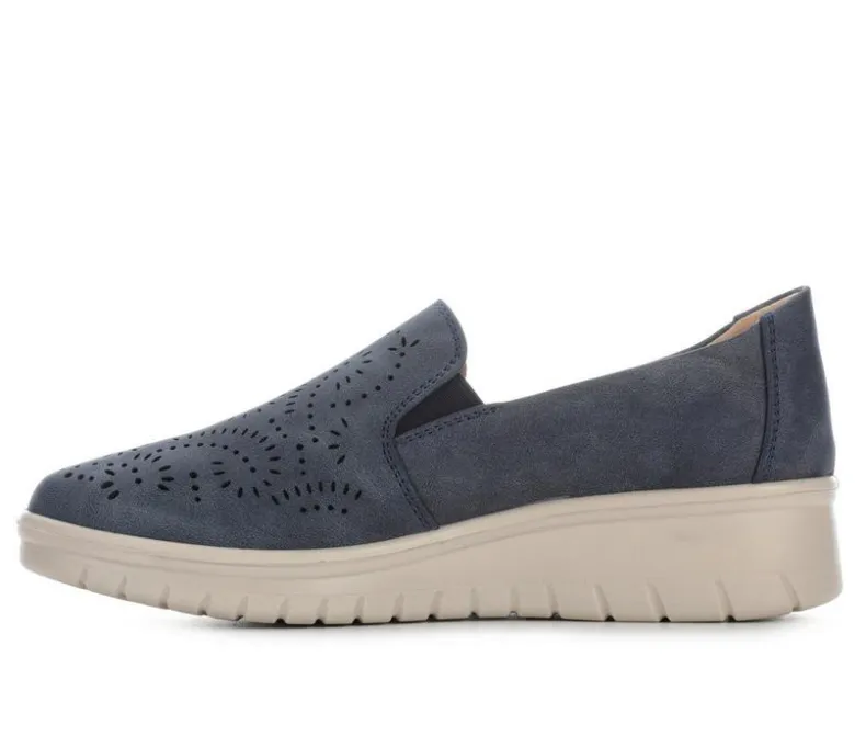 Pumps & Heels|Boat Shoes & Slip-Ons>Easy Street Women's Ying Ying Slip-On Wedge Shoes