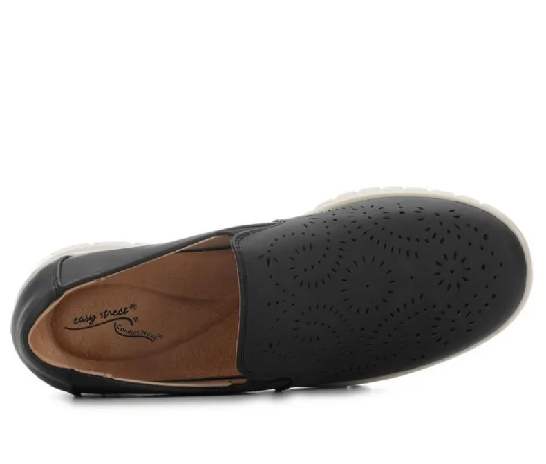 Pumps & Heels|Boat Shoes & Slip-Ons>Easy Street Women's Ying Ying Slip-On Wedge Shoes