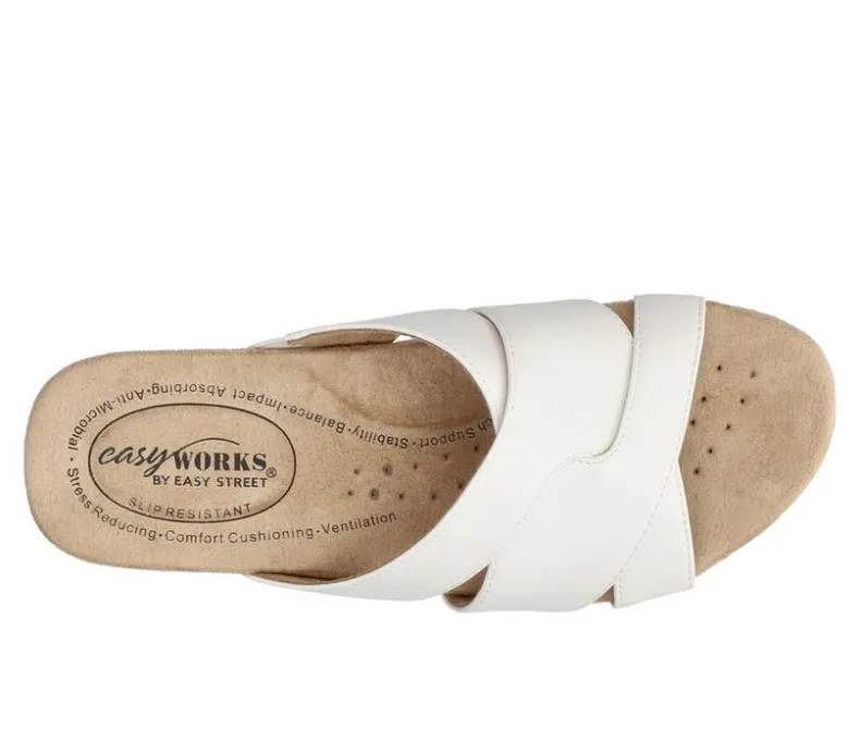 Sandals>Easy Works by Easy Street Women's Ren Wedges