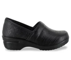 Clogs & Mules>Easy Works by Easy Street Women's Lyndee Black Tool Safety Shoes