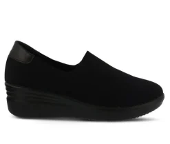 Clogs & Mules>Flexus Women's Noral Slip-On Wedges