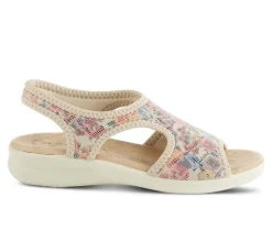 Sandals>Flexus Women's Nyaman-Floral Sandals
