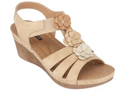 Sandals|Pumps & Heels>GC Shoes Women's Beck Wedge Sandals